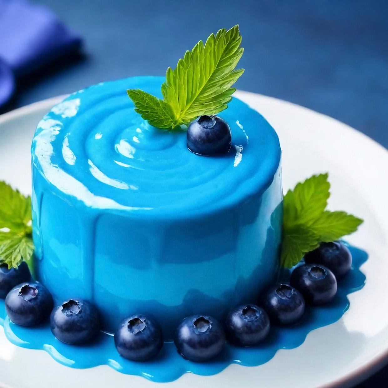 Black Currant Mousse Dome